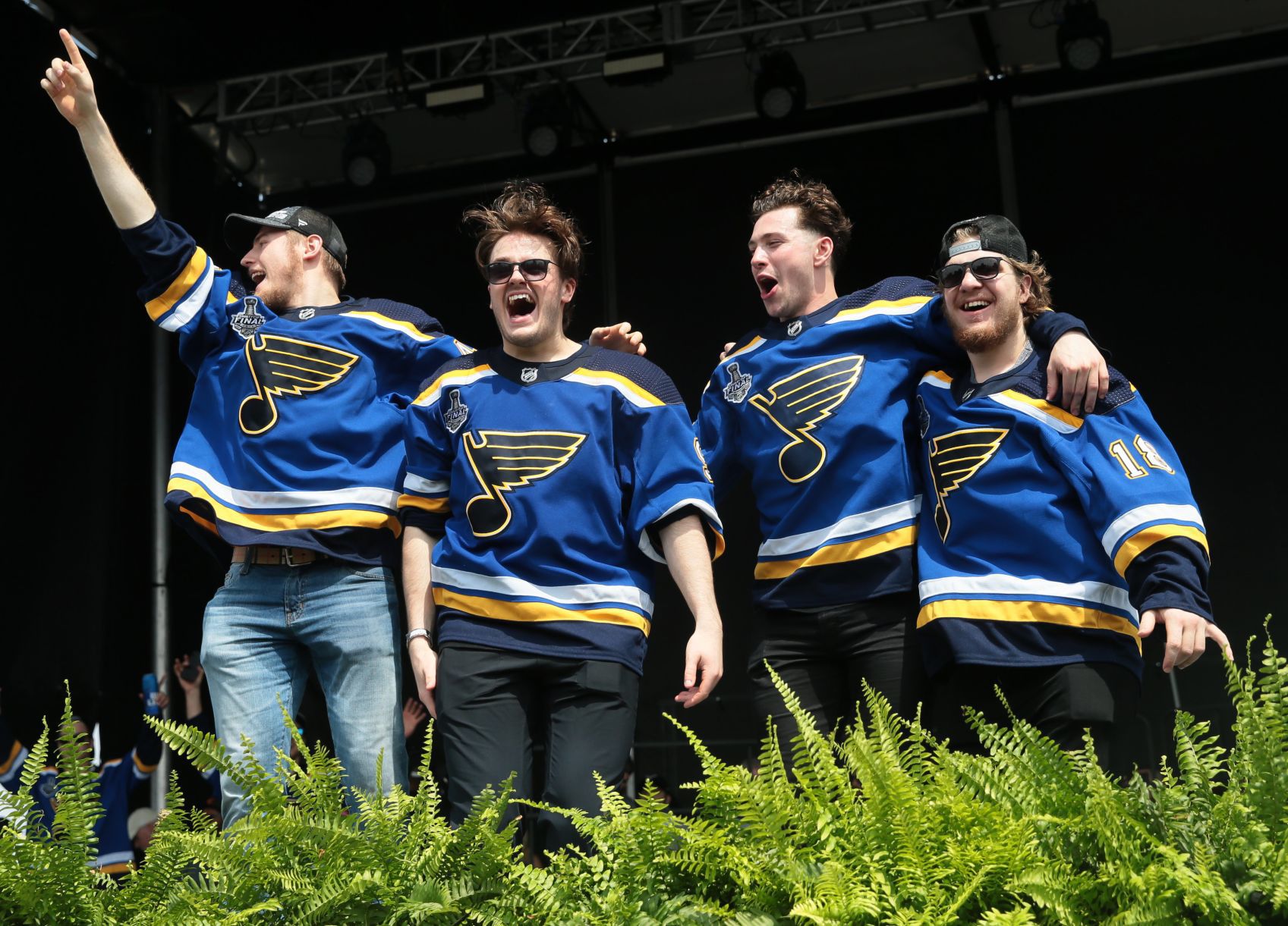 Scenes from Blues Stanley Victory Parade